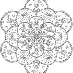 Coloriage De Noel Mandala Nice Mandala Noël 30 Idées Gratuites à Imprimer Pour Petits