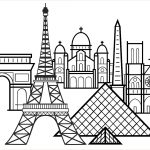 Coloriage De Paris Génial Coloriage Mandala Tour Eiffel