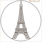 Coloriage De Paris Inspiration Coloriage Tour Eiffel Paris