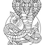 Coloriage De Serpent Frais Livre De Coloriage De Serpent De Cobra Pour Des Adultes