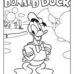 Coloriage Donald Élégant Coloriage Donald Duck Disney Dessin
