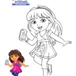 Coloriage Dora And Friends Inspiration Les 111 Meilleures Images Du Tableau Dora & Friends Sur