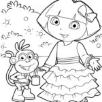 Coloriage Dora And Friends Luxe Dora The Explorer Ask Something