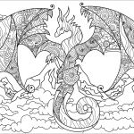 Coloriage Dragons Meilleur De Dragon Des Montagnes Dragons Coloriages Difficiles