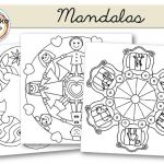 Coloriage École Maternelle Élégant Page De Titre Mandalas
