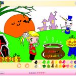 Coloriage En Ligne Enfant Nouveau Jeux D Halloween En Ligne Gratuit
