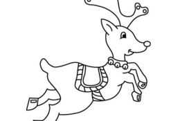 Coloriage Enfant Noel Nice Coloriage Renne De Noël tous Les Dessins De Tête à Modeler