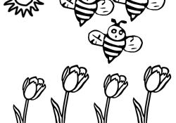 Coloriage Fleurs Printemps Unique Scenery &amp; Spring Fleurs De Printemps Dessin