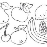 Coloriage Fruits Et Légumes Élégant Coloriage Fruits Et Légumes Maternelle