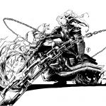 Coloriage Ghost Rider Nice Ghost Rider 24 Super Héros – Coloriages à Imprimer