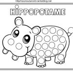 Coloriage Hippopotame Luxe Coloriage Animaux De La Savane