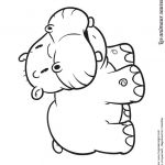 Coloriage Hippopotame Nice 1000 Images About Dessin On Pinterest