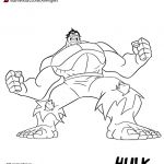 Coloriage Hulk À Imprimer Nouveau Coloriage Avengers Hulk Dessin