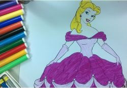 Coloriage* Inspiration Enfants De Couleur 9 Coloriage Princesse Mignonne La