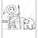 Coloriage Inuit Nice Coloriages Inuit Fr Hellokids