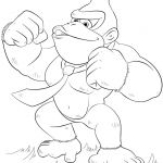 Coloriage King Kong Luxe King Kong Coloring Page Coloring Home