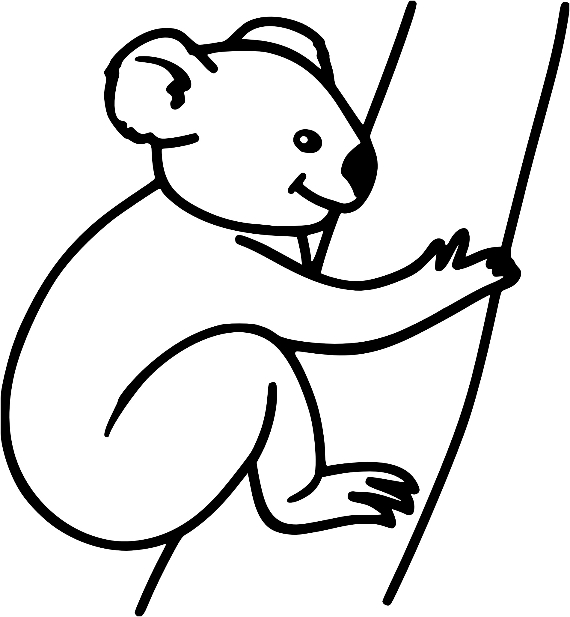 14 À Couper Le souffle Coloriage Koala Pics  COLORIAGE