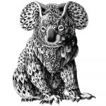 Coloriage Koala Luxe Coloriage Anti Stress Koala