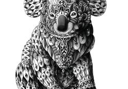 Coloriage Koala Luxe Coloriage Anti Stress Koala