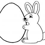 Coloriage Lapin Paques Nice Paque Coloriage Pour Actiivte