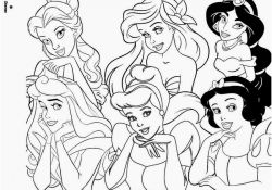 Coloriage Licorne En Ligne Luxe Coloriage Disney Princess à Colorier Dessin à Imprimer