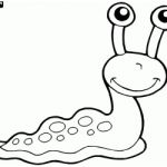 Coloriage Limace Frais A Funny Slug Coloring Page Preschool
