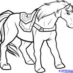 Coloriage Link Luxe How To Draw Epona Epona Legend Of Zelda Step By Step