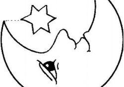 Coloriage Lune Inspiration Cheznounoucricri