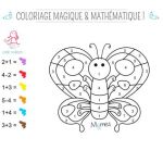 Coloriage Magique 4 Ans Unique Coloriage Magique Et Mathématique Le Papillon Momes