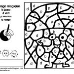 Coloriage Magique Lettres Gs Frais Maternelle Coloriage Magique Avec Champierre Le Champignon