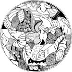 Coloriage Mandala Animaux Facile Luxe New Coloriage Mandala Facile Animaux