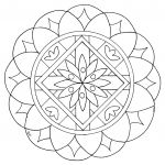 Coloriage Mandala Animaux Facile Nice Mandala A Colorier Zen Relax Gratuit 15 Mandalas Zen