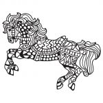 Coloriage Mandala Cheval Luxe Coloriage Adulte Cheval Mandala 3 Jecolorie