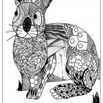 Coloriage Mandala Lapin Nouveau Paque By Valentin Easter Adult Coloring Pages