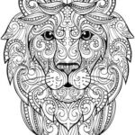 Coloriage Mandala Lion Frais Encontre Vetores Stock De Hand Drawn Doodle Zentangle Lion