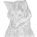 Coloriage Mandala Renard Inspiration Stylized Fox Animal Stock Vector Art & More Of