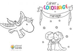 Coloriage Mariage À Imprimer Nice Cahier De Coloriage à Télécharger Pour Un Mariage