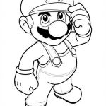 Coloriage Mario Bros Génial Coloriage Mario 2