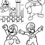 Coloriage Mario Bros Nice Super Mario Bros 87 Video Games – Printable Coloring Pages