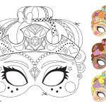 Coloriage Masque Princesse Nouveau Les Héros Sortent Leur Masque Pour Carnaval Le Blog Epopia