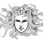 Coloriage Meduse Élégant Méduse Mythologie Dessin Recherche Google