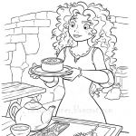 Coloriage Merida Inspiration Brave Coloring Pages