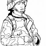 Coloriage Militaire Soldat Luxe Coloriage Militaire Féminine Dessin Gratuit à Imprimer