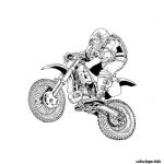 Coloriage Moto Course Luxe Coloriage Moto Crosse Jecolorie 6764 Moto De Course