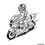 Coloriage Moto Course Luxe Coloriage Moto De Course Dessin 2621 Spiderman Moto