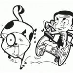 Coloriage Mr Bean Nice Coloriages à Imprimer Gratuits Personnages Animaux