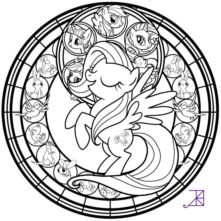 Coloriage My Little Pony Fluttershy Inspiration Coloriage My Little Pony 1 ċoʟoя Mє