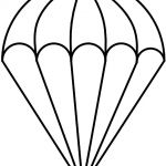 Coloriage Parachute Nice Раскраска парашют скачать и распечатать