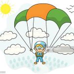 Coloriage Parachute Unique Illustrations Et Dessins Animés De Parachute