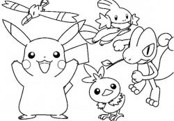 Coloriage Pikatchu Nice Pokemon Cartoon Pikachu Sdd34 Coloring Pages Printable